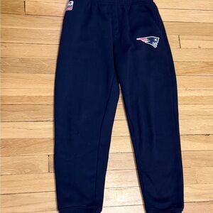 NFL Kids Navy Sweatpants with Patriots Logo